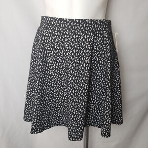 Nwt mossimo printed skater skirt